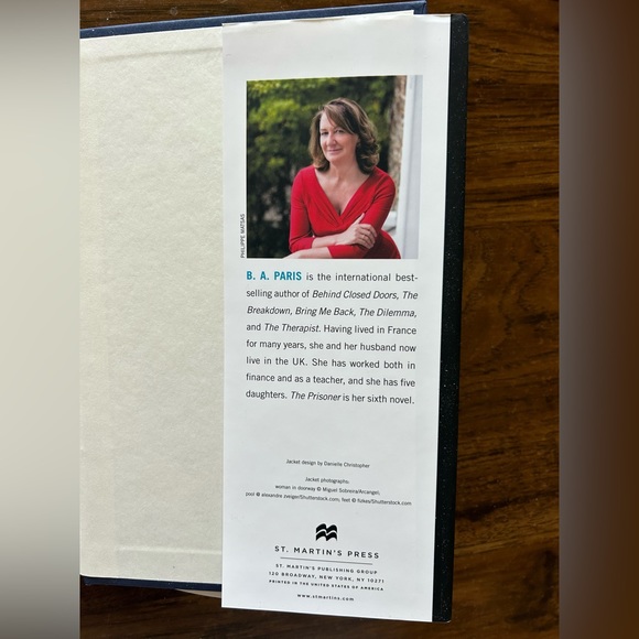 THE PRISONER by B.A. Paris. - Picture 4 of 4